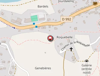 Carte de Circuit De Randonnée à Creissels