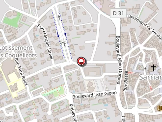 Carte de Marseille Lysiane à Sarrians