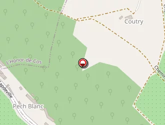 Carte de Esat Du Pech Blanc à Lamothe-capdeville