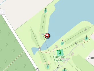 Carte de Le Neuf Et Demi à Espalais