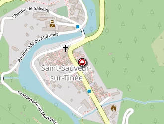 Carte de La Poste à Saint-sauveur-sur-tinée