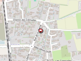 Carte de Les Calés A 45 à Courthézon