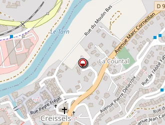 Carte de Ecole Notre Dame à Creissels