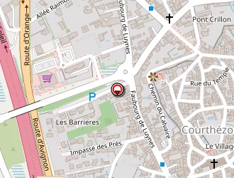 Carte de Hors Champ à Courthézon