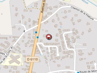 Carte de Sinetyc à Saint-christol-lès-alès