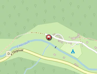 Carte de Le Mouretou à Valleraugue