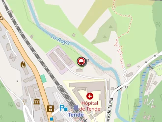 Carte de Lamartine à Tende