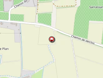 Carte de Skate Park à Courthézon