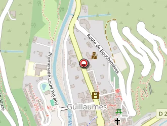 Carte de Vacancéole à Guillaumes