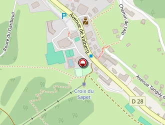 Carte de Skate Park & Pump Track à Valberg