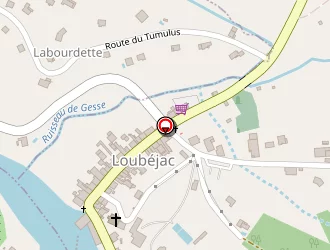 Carte de L'escapade à Honor-de-cos (l')