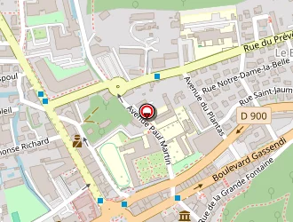 Carte de Cour D'appel D'aix En Prov à Digne-les-bains