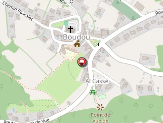 Carte de Azais Emile à Boudou