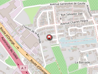 Carte de Scenofrance Spectacles à Courthézon