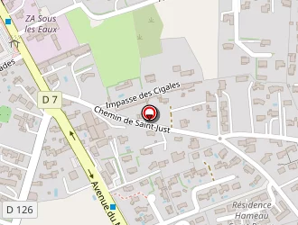 Carte de Bouvet Robert à Aubignan