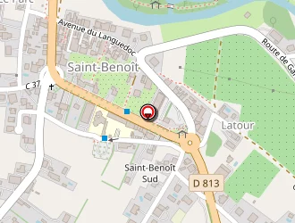 Carte de La Maison De Fleurance à Moissac