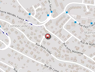 Carte de La Poêle D'or à Millau