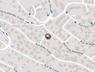 Carte de Commandre Eric à Millau