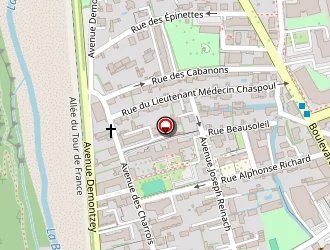 Carte de Berg Philippe à Digne-les-bains