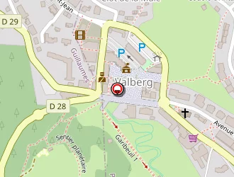 Carte de Châlet Canadien à Valberg