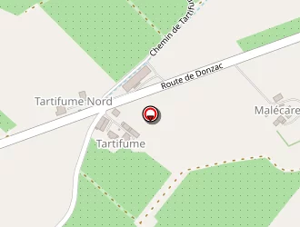 Carte de Maison Des Peupliers à Dunes