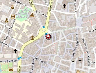 Carte de Edith Guccini à Millau