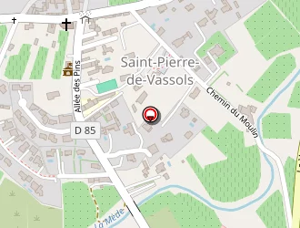 Carte de Faucon Nathanael à Saint-pierre-de-vassols