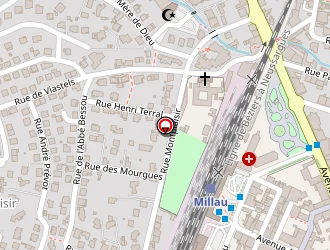 Carte de Adel à Millau