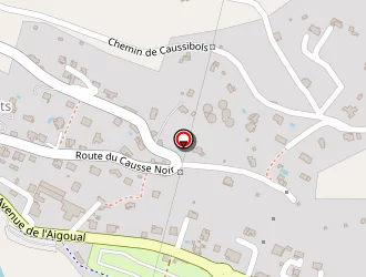 Carte de Camping Les Rivages à Millau