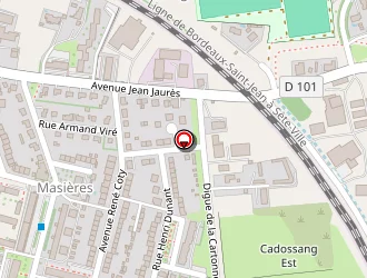 Carte de Les Palmiers à Moissac