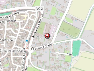 Carte de La Poste à Caderousse