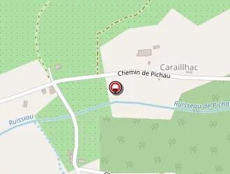 Carte de Purple Cap à Honor-de-cos (l')