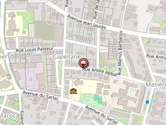 Carte de Le Campus Terre De Vie à Moissac