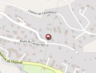 Carte de Malaval Richard à Millau