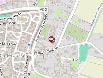 Carte de Café De France à Caderousse