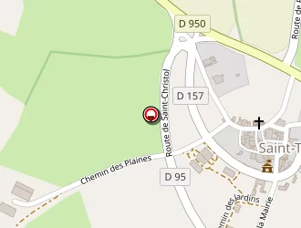 Carte de Le Tube à Saint-trinit