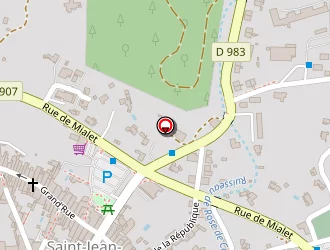 Carte de Eglise Evangélique Libre à Saint-jean-du-gard