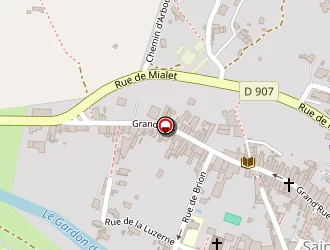 Carte de Savs à Saint-jean-du-gard