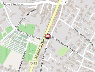 Carte de Catriens Vincent à Caromb