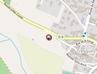 Carte de Fremont Alexandre à Tresques