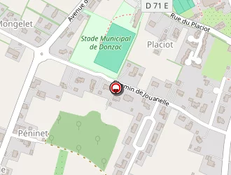 Carte de Bosio Pascal à Donzac