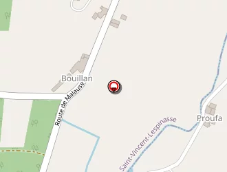 Carte de Grenier Du Levant à Saint-vincent-lespinasse