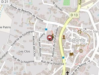 Carte de Atelier 419 à Caromb