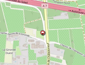 Carte de Pedro Frédéric à Orange