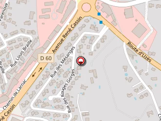 Carte de Nymphéa Beauté à Alès