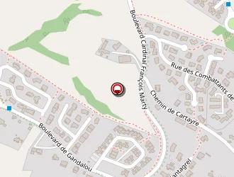 Carte de Gîtes De Pougnadoires à Millau