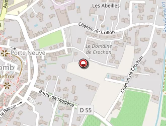 Carte de Atelier Mallet à Caromb