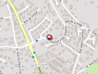 Carte de Echafaude à Millau