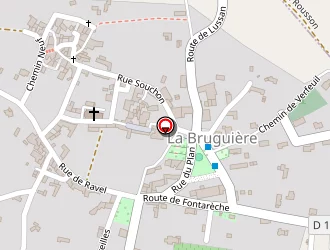 Carte de Langton Jane à Bruguière (la)