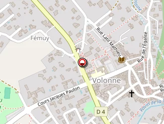 Carte de Boulangerie Oswald à Volonne